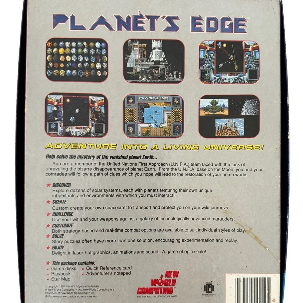 Planet's Edge: The Point of No Return - New World Computing - 1991 / IBM